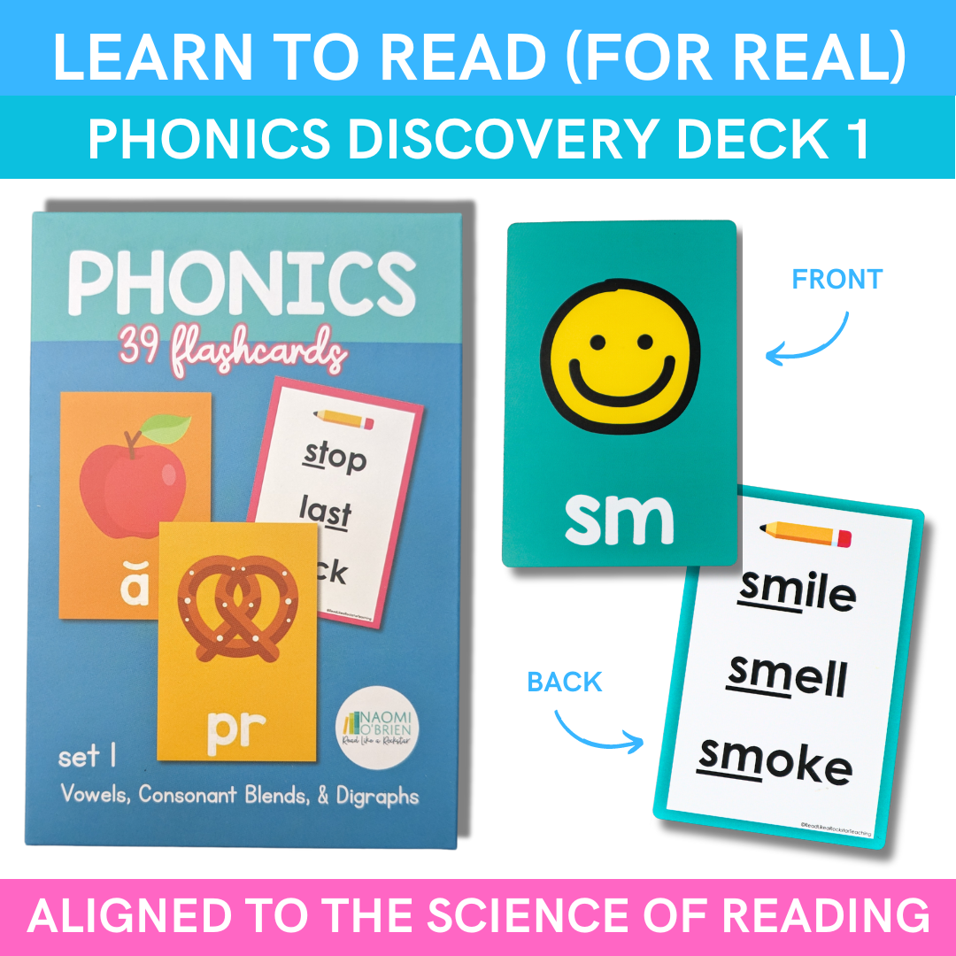Phonics Discovery Deck: Set 1