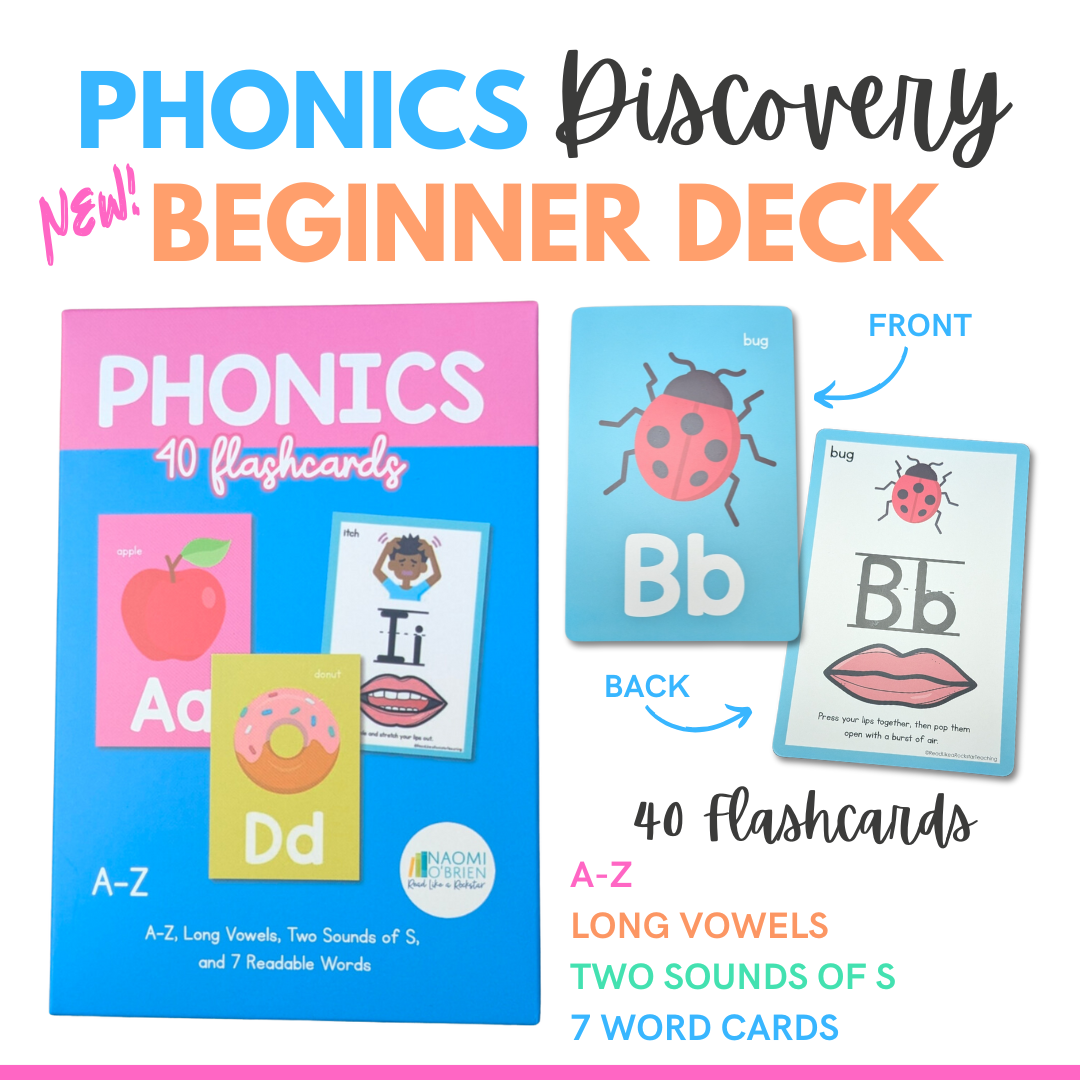Phonics Discovery Deck: A-Z Beginner Deck
