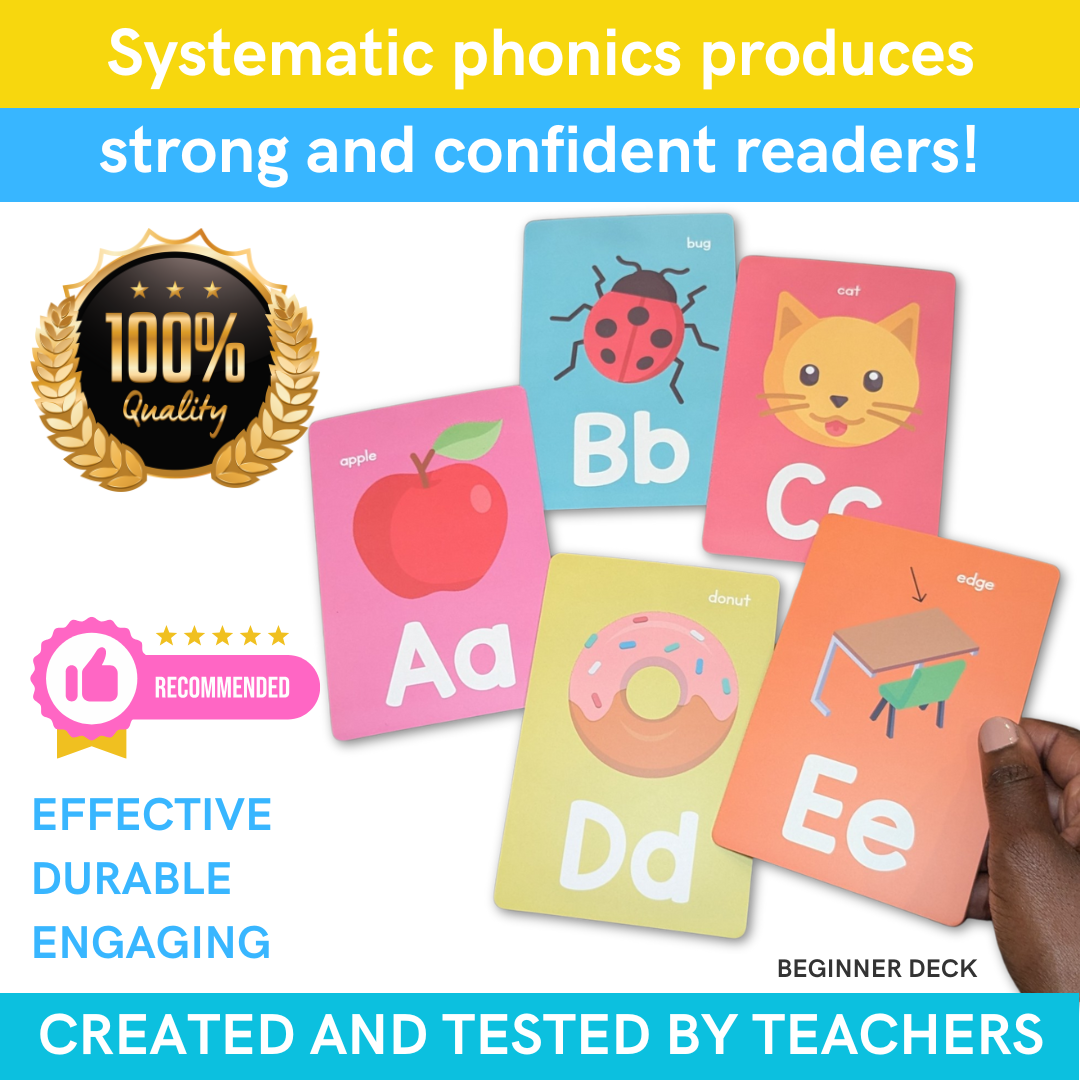 Phonics Discovery Deck: A-Z Beginner Deck