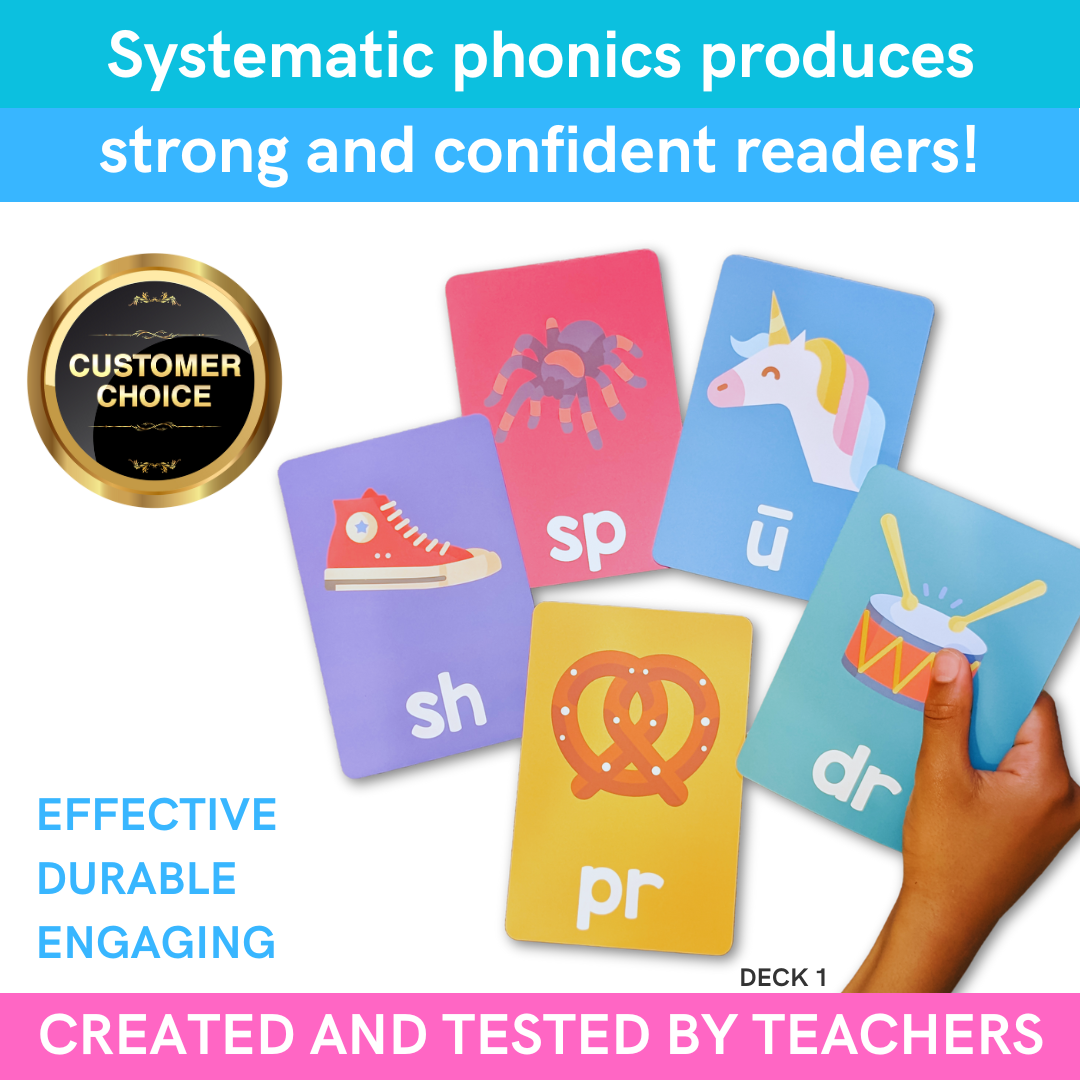 Phonics Discovery Deck: Sets 1-3