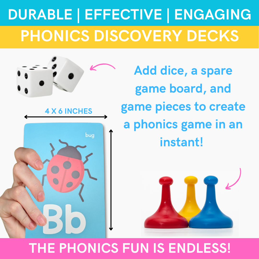 Phonics Discovery Deck: A-Z Beginner Deck