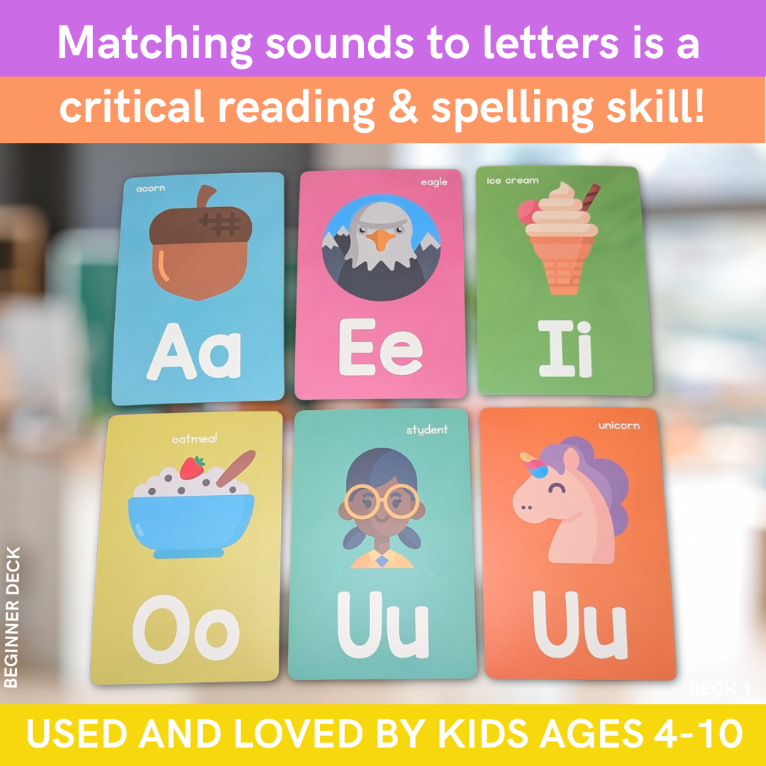 Phonics Discovery Deck: A-Z Beginner Deck