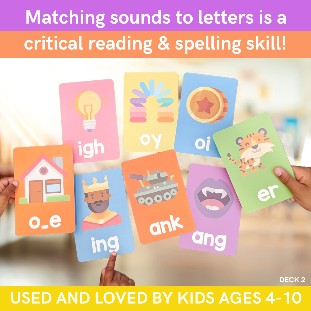 Phonics Discovery Deck: Sets 1-3