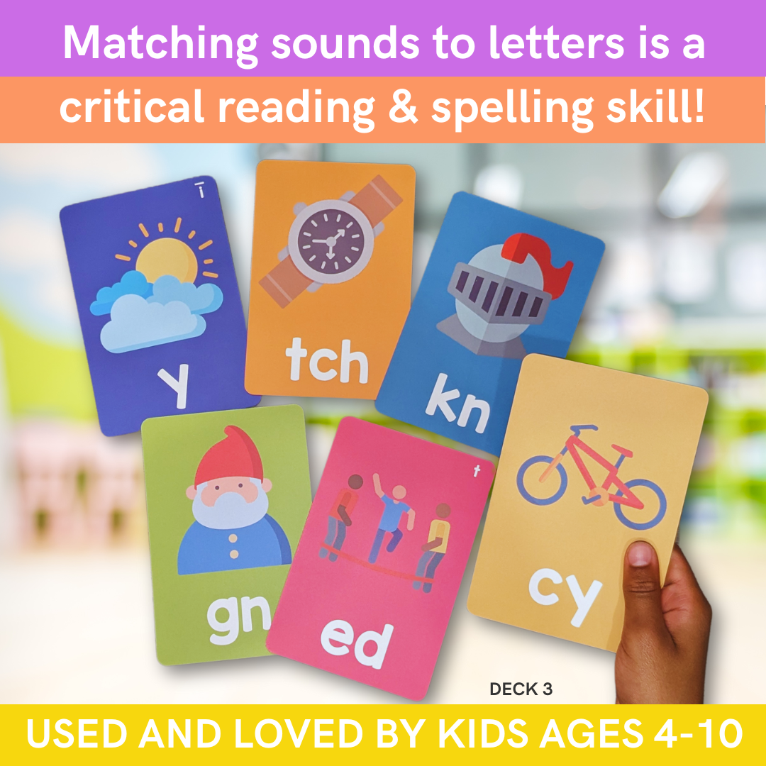 Phonics Discovery Deck: Sets 1-3