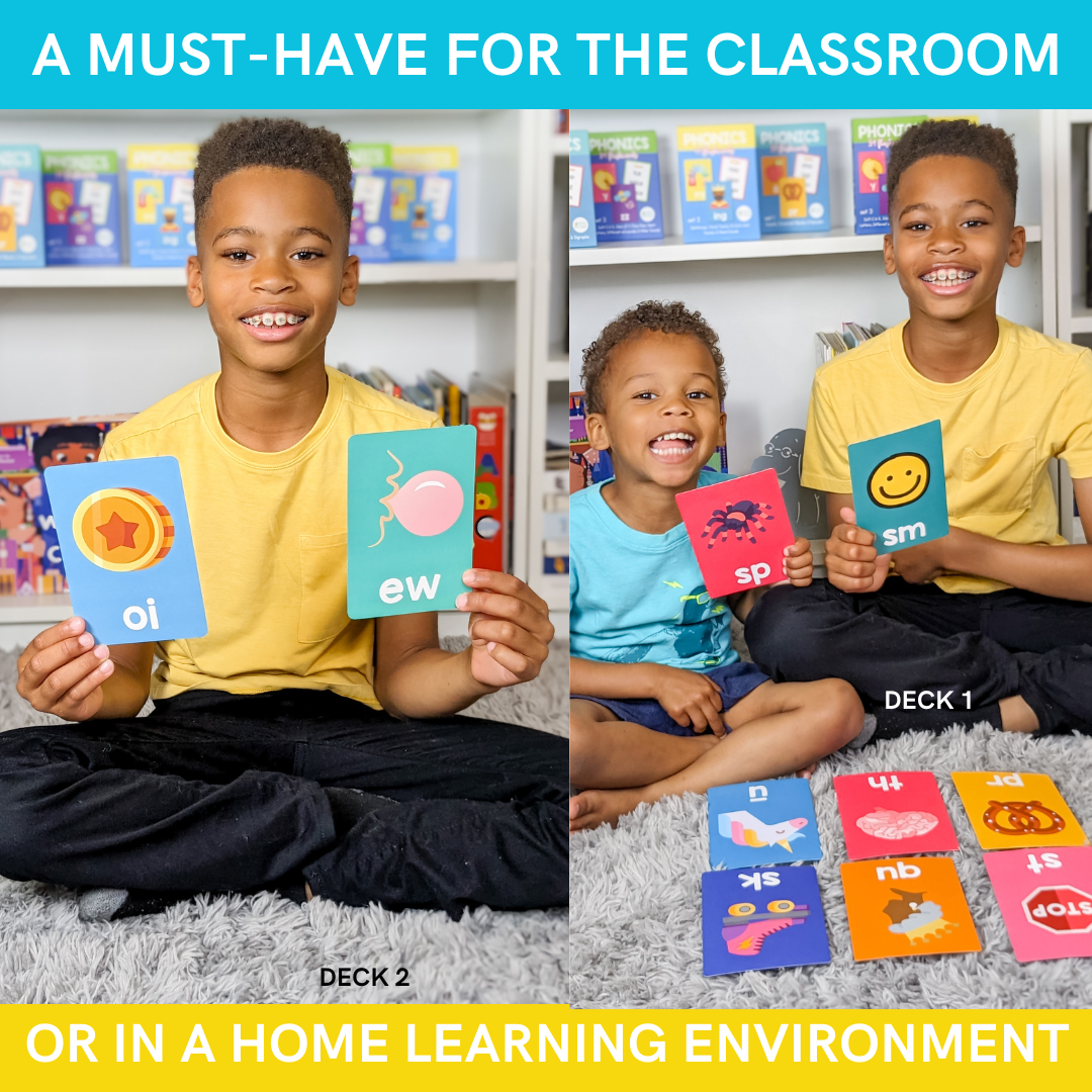 Phonics Discovery Deck: Sets 1-3