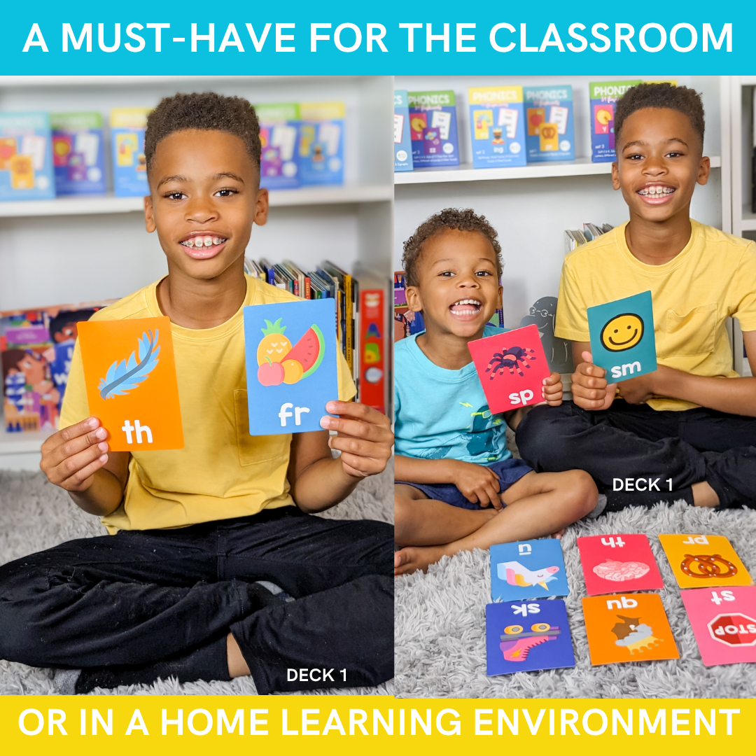 Phonics Discovery Deck: Sets 1-3