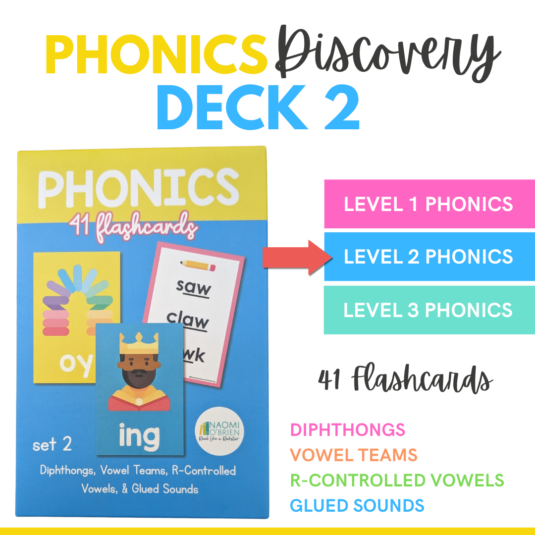 Phonics Discovery Deck: Sets 1-3